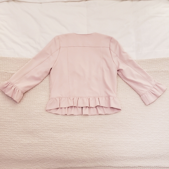 Ricki's Ruffled Edge Full-Zip Blazer/Jacket - Picture 5 of 7